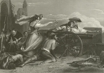 Obrana Saragosy, Španělsko, 1808